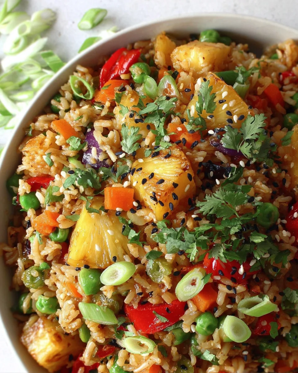 Vegan Pineapple Fried Rice 22 Vegan