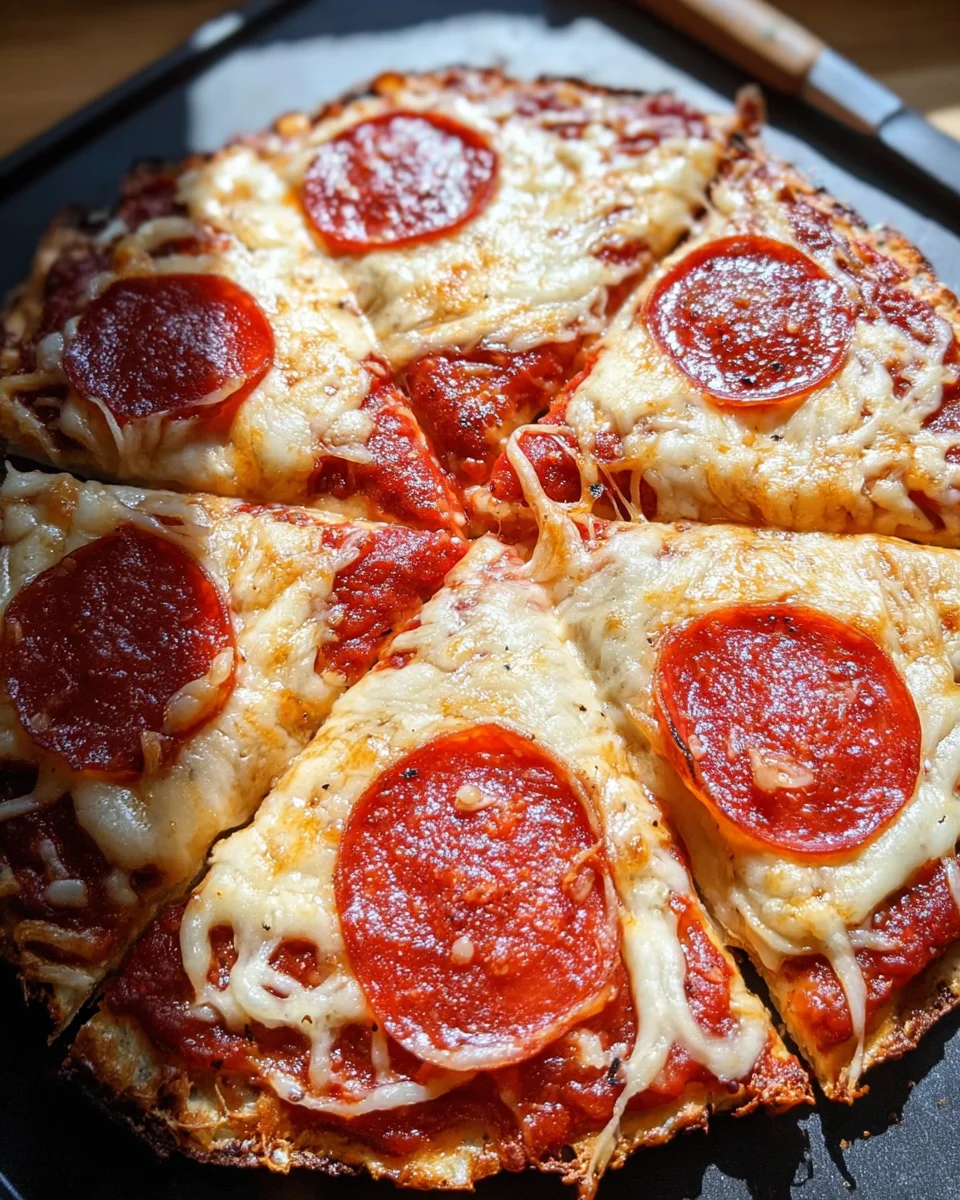 Viral Cottage Cheese Flatbread Pizza