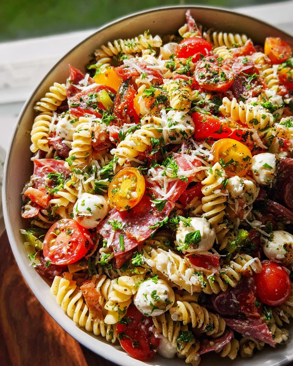 Zesty Italian Pasta Salad 23 Zesty
