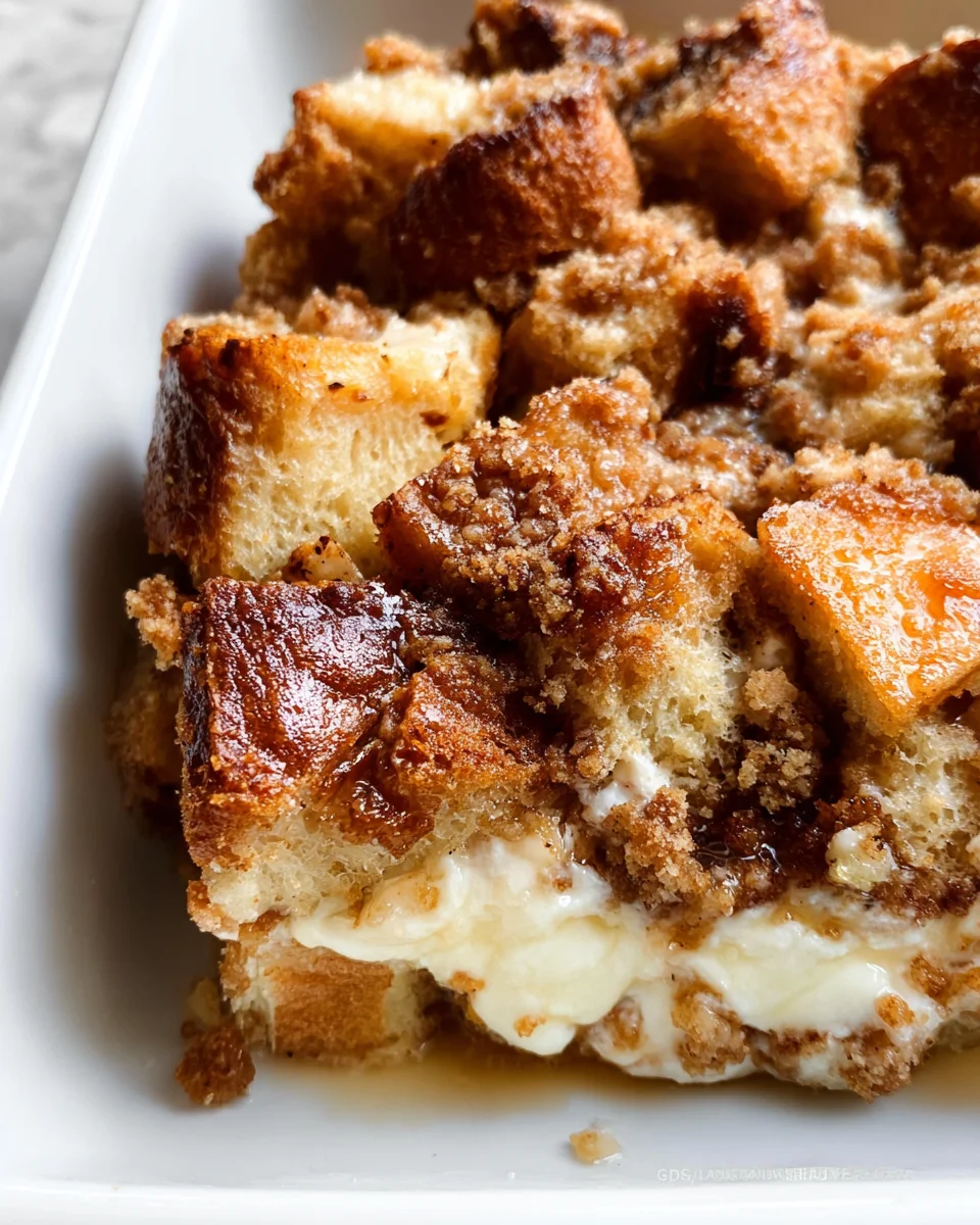 Baked Cream Cheese French Toast Casserole