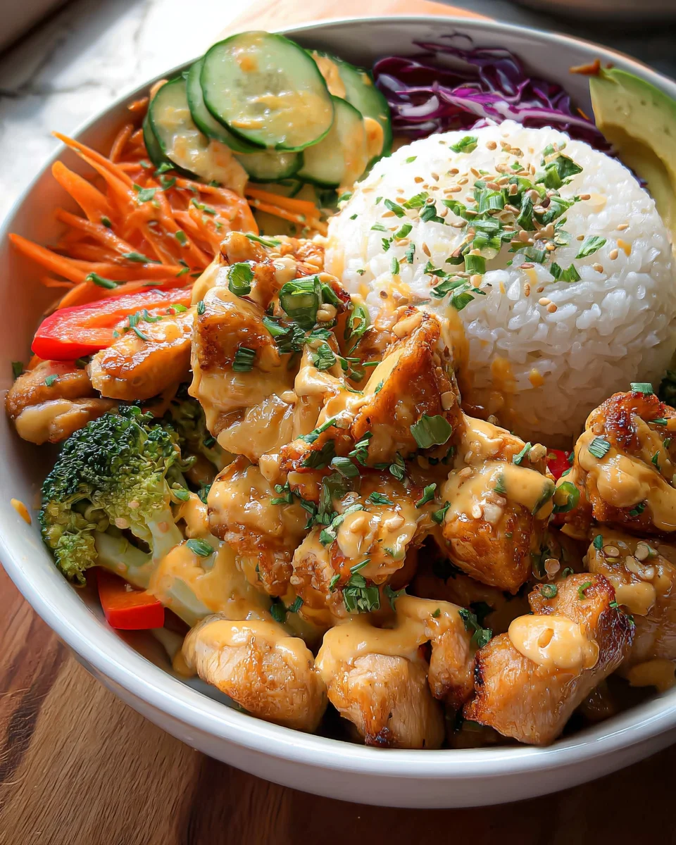 Bang Bang Chicken Bowl