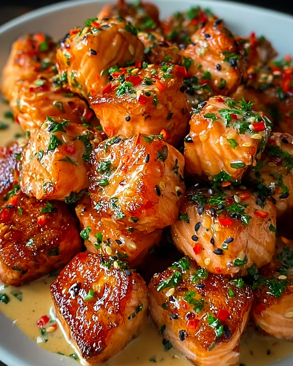 Bang Bang Salmon Bites