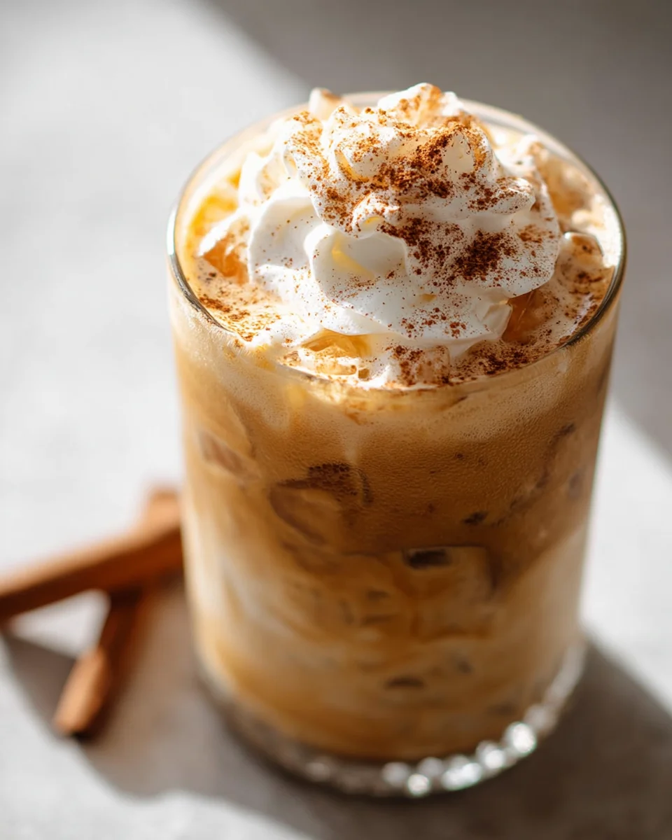 Best Iced Pumpkin Spice Latte at Home
