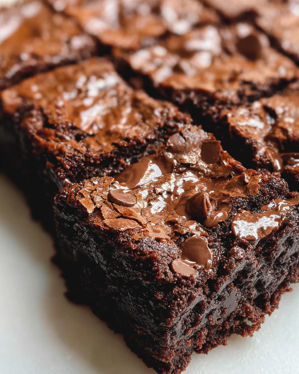 Better Than Box Mix Brownie Recipe