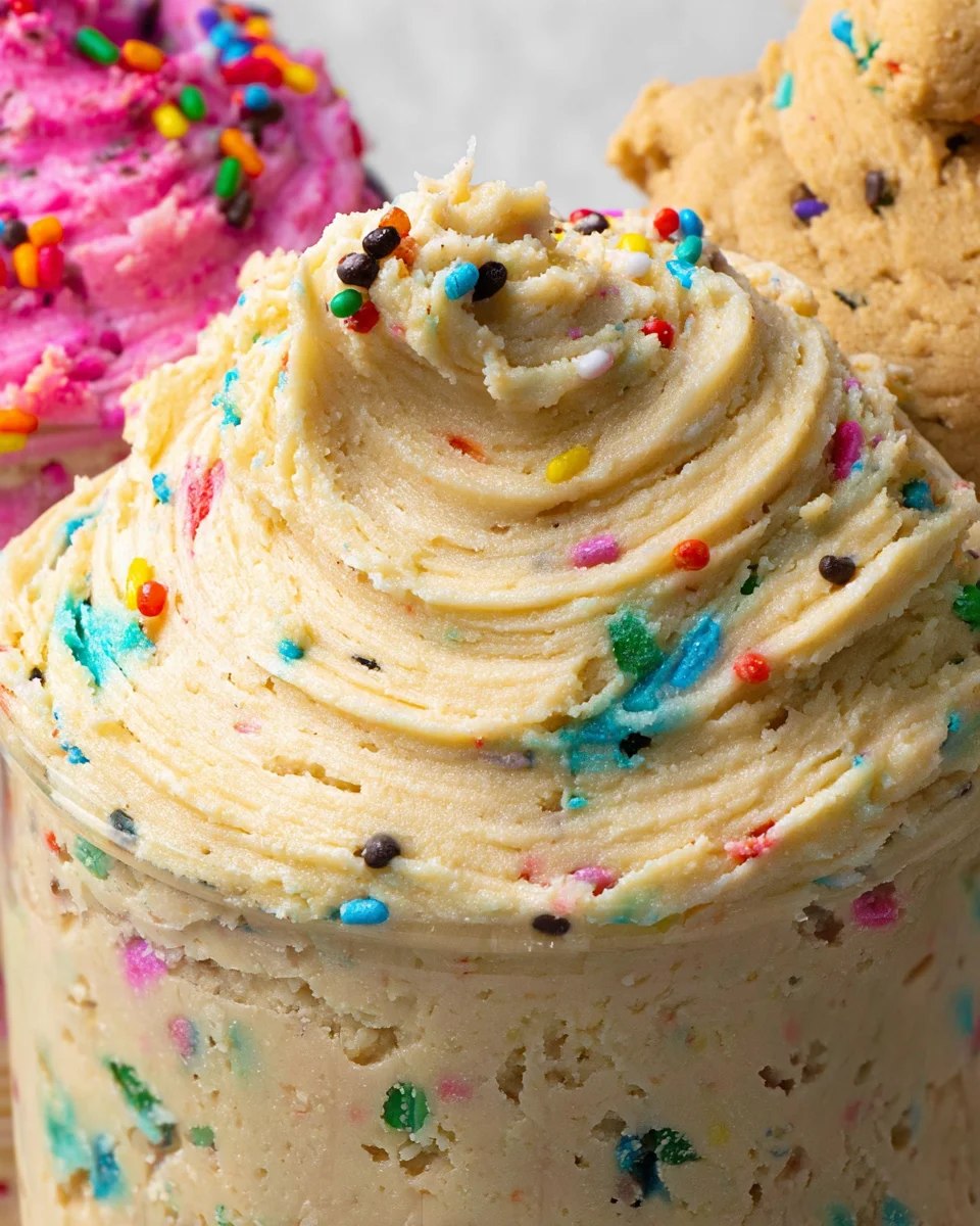 Birthday Cake Protein Cookie Dough 19 Birthday Cake Protein Cookie Dough