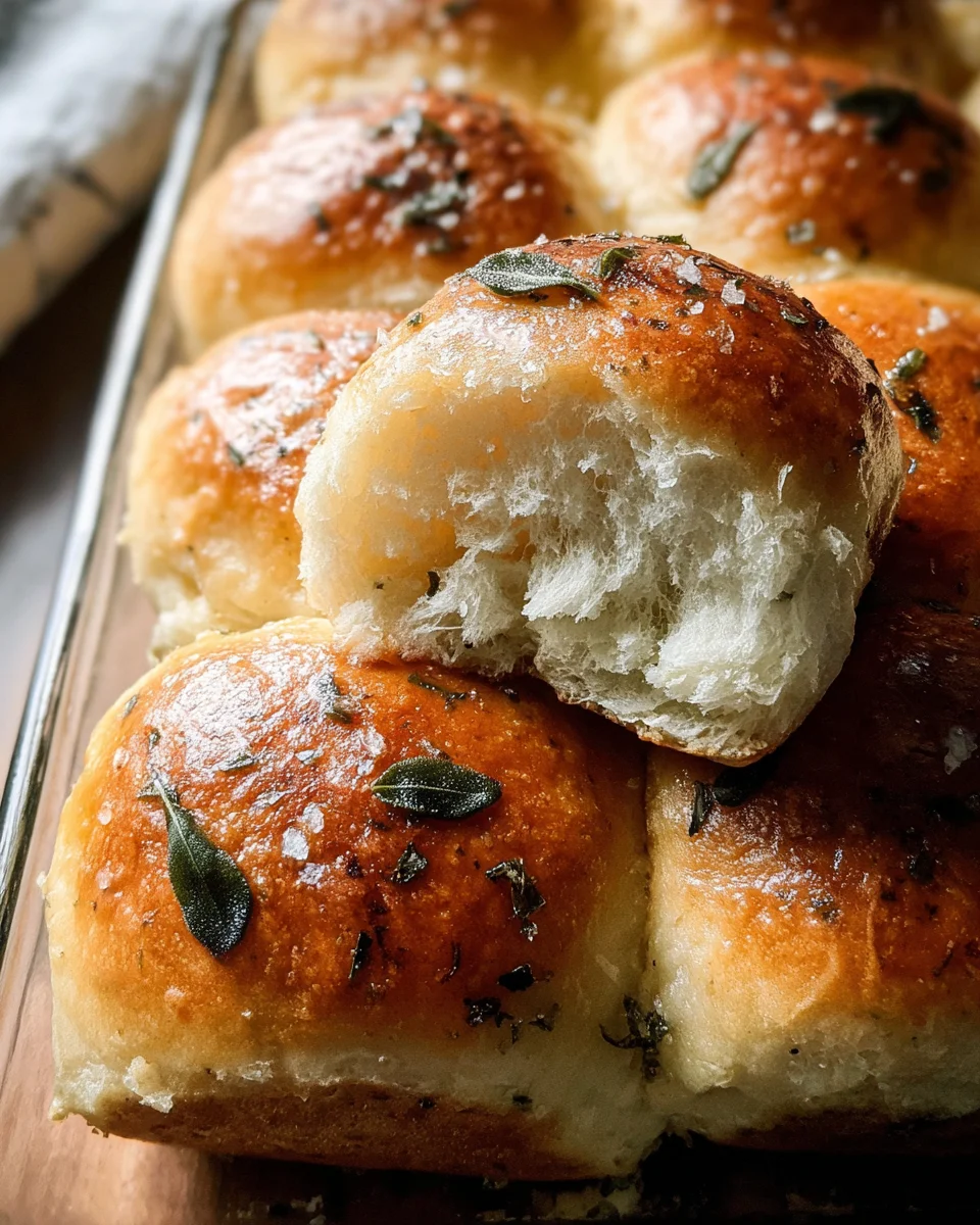 Brown Butter Sage Dinner Rolls 18 Brown