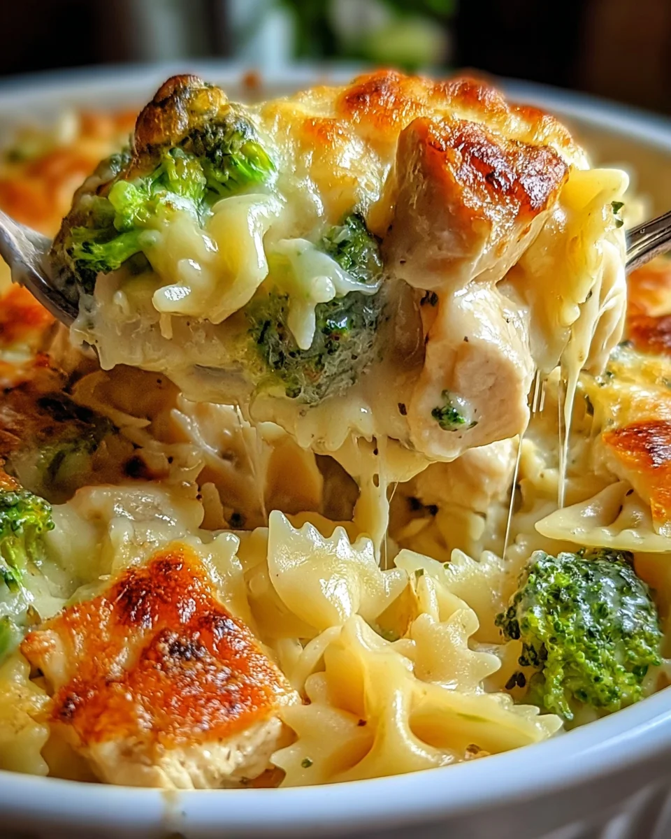 Chicken and Broccoli Alfredo Bake 21 Chicken