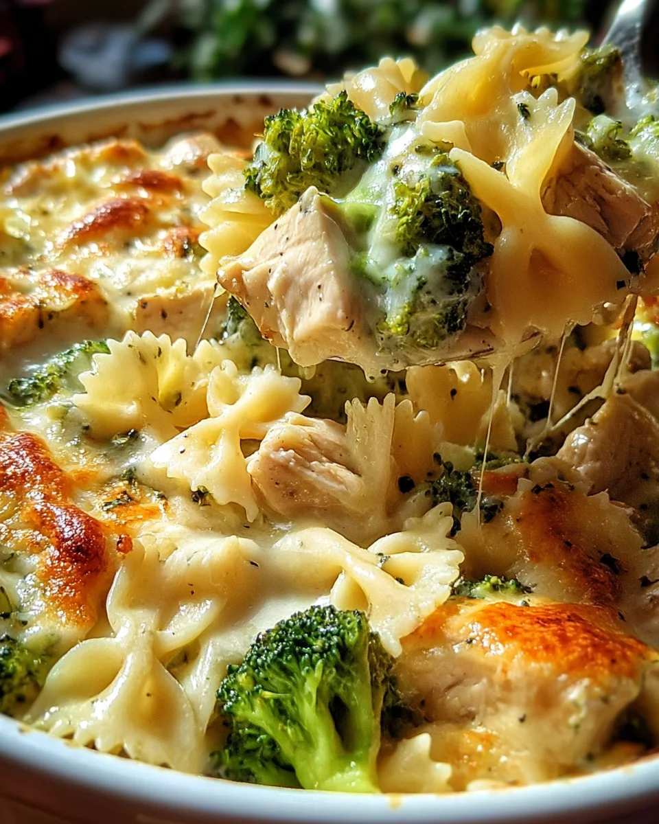 Chicken and Broccoli Alfredo Bake 22 Chicken