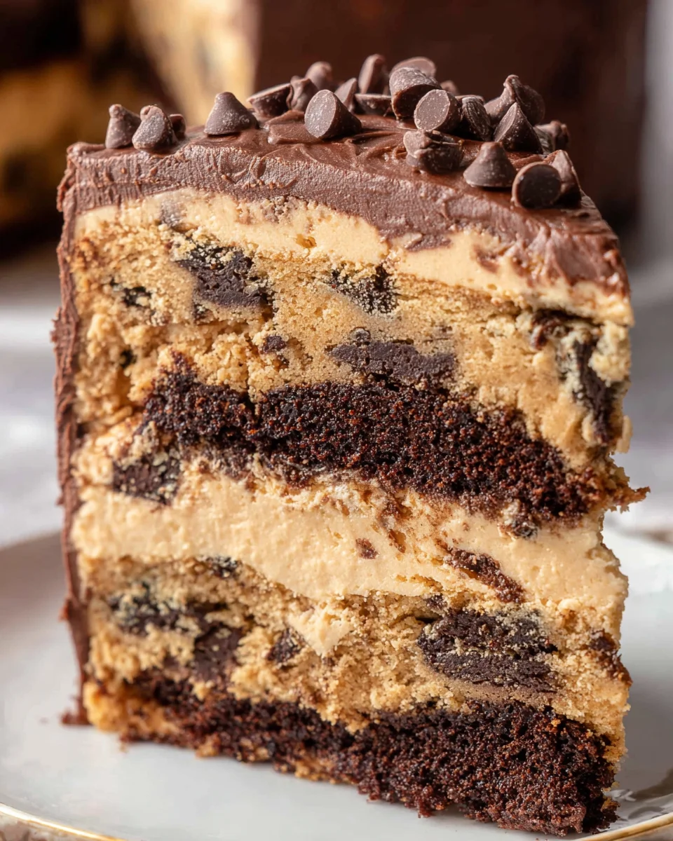 Cookie Dough Cake 40 Cookie