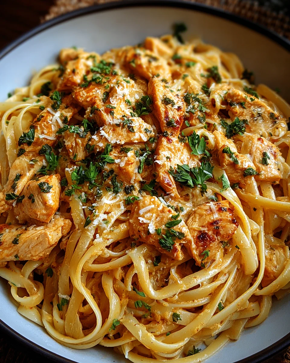Cowboy Butter Chicken Linguine