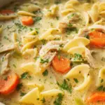 Creamy Chicken Noodle Soup Recipe