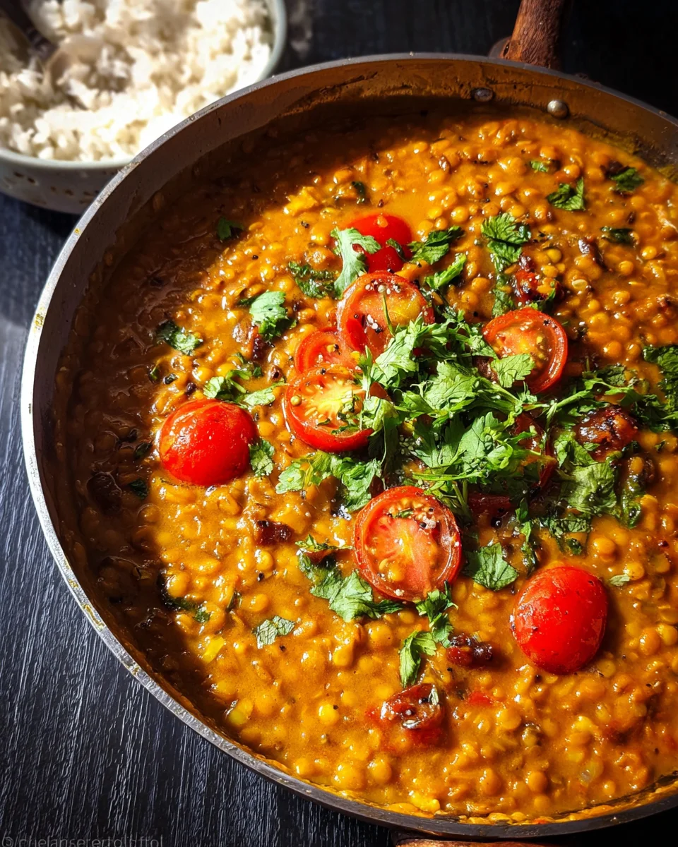 Creamy Coconut Lentil Curry Recipe