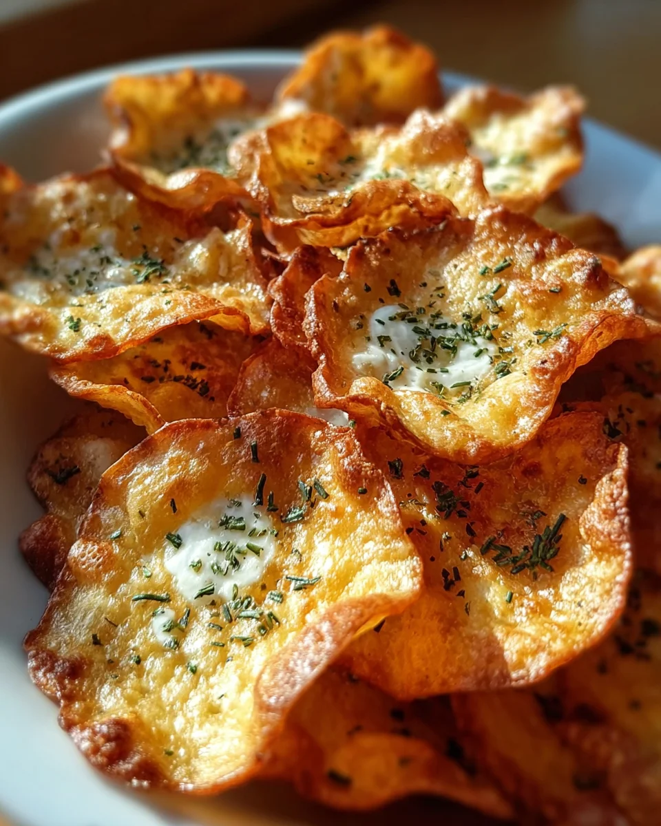 Crispy Cottage Cheese Chips 22 Crispy Cottage Cheese Chips