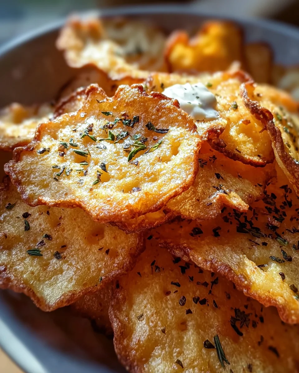 Crispy Cottage Cheese Chips 20 Crispy