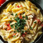 Crock Pot Creamy Cajun Chicken Pasta