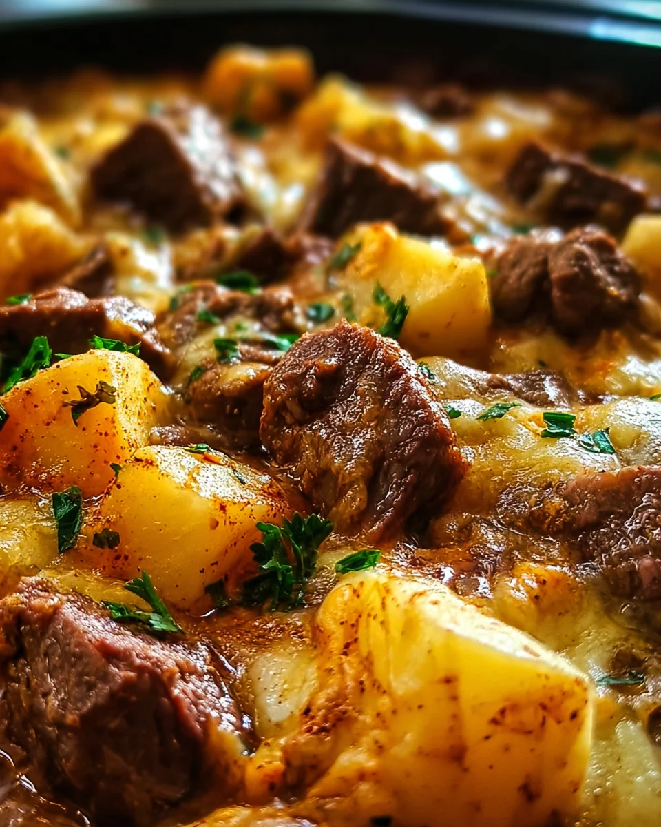 Crockpot Loaded Steak and Potato Bake Recipe 19 Crockpot