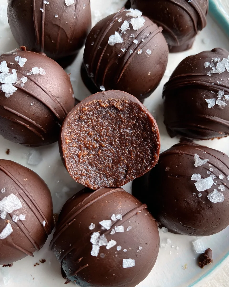 Dark Chocolate Protein Balls (No Bake, Low Carb) 18 Dark