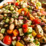 High-Protein Dense Bean Salad with Chicken 23 High-Protein Dense Bean Salad with Chicken