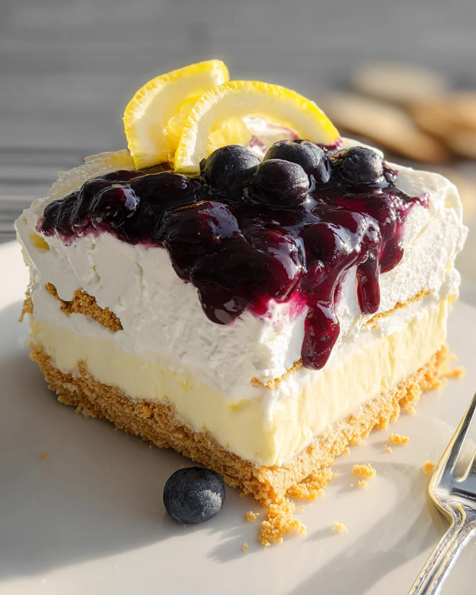 Lemon Blueberry Delight