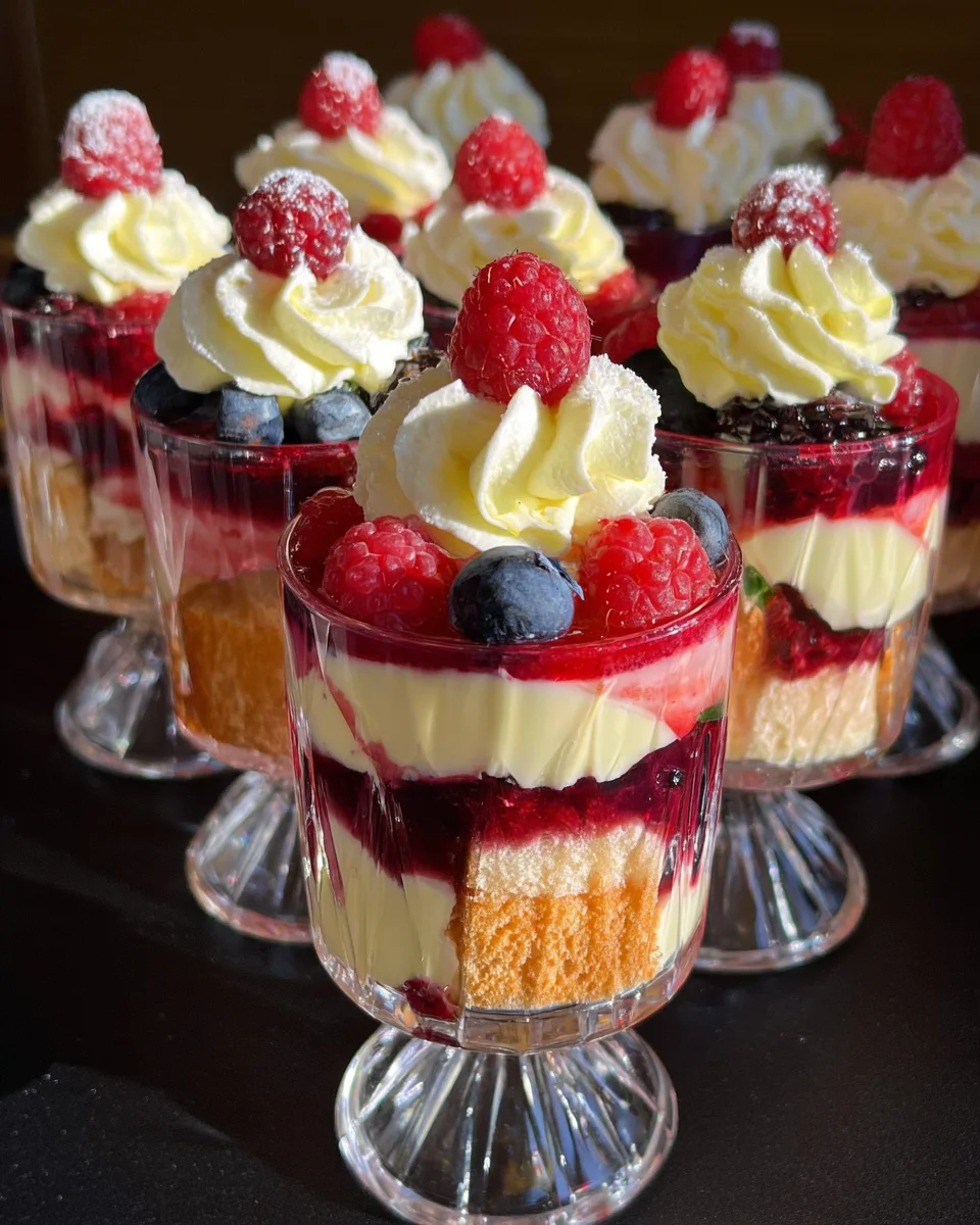 Mini Trifles Irresistible Delightful Dessert Cups