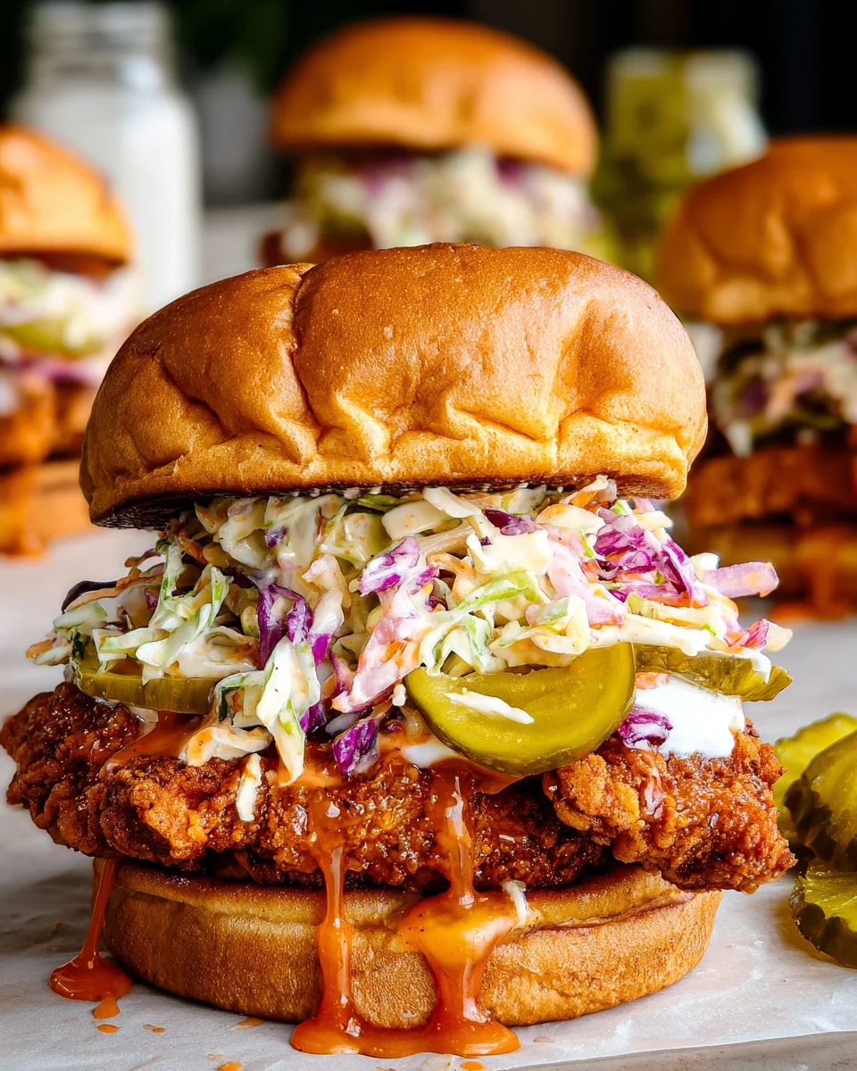Nashville Hot Chicken Sandwiches