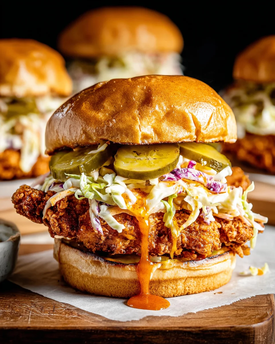 Nashville Hot Chicken Sandwiches 26 Nashville