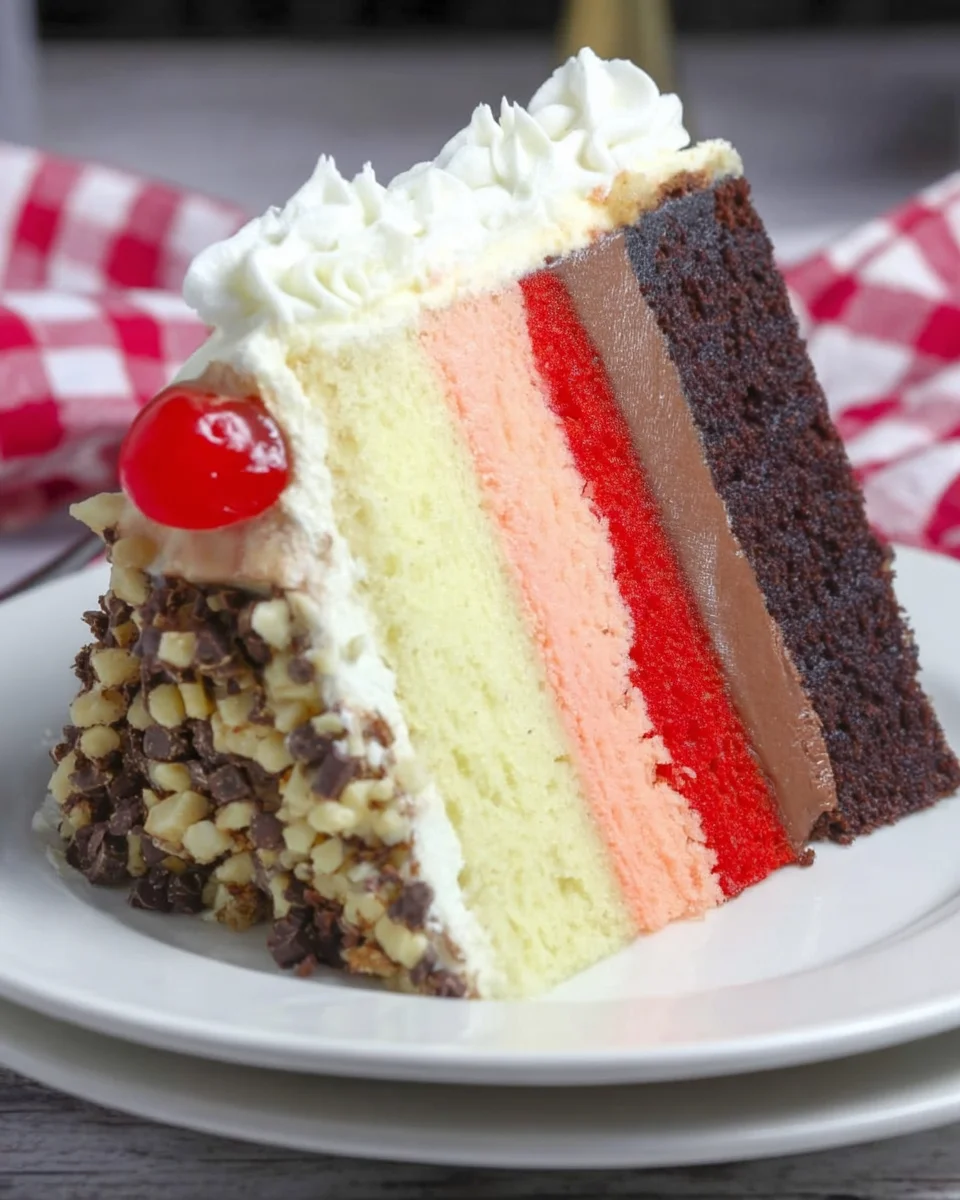Neapolitan Cake