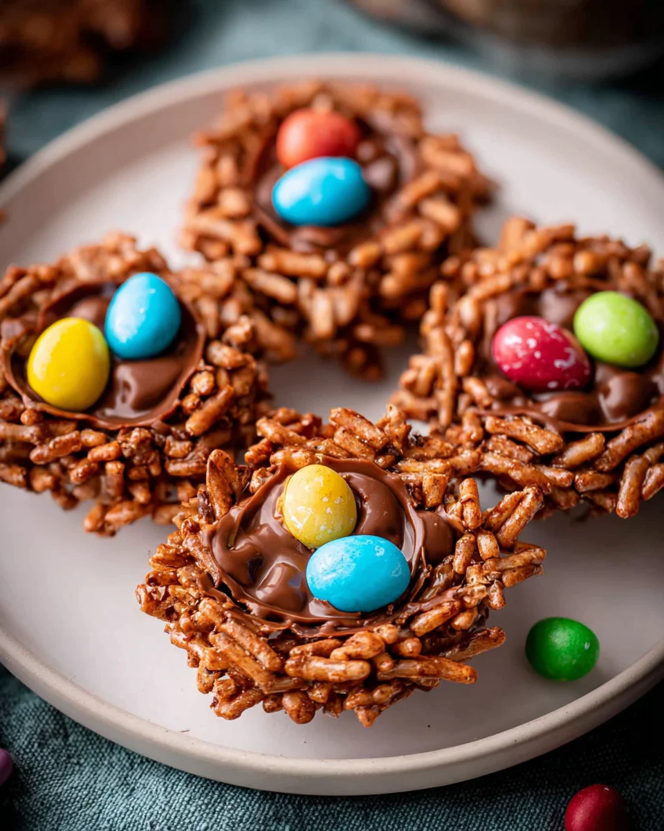 No-Bake Chocolate Bird Nests 15 No-Bake