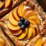 Peaches and Cream Puff Pastry Tart 19 Peaches and Cream Puff Pastry Tart