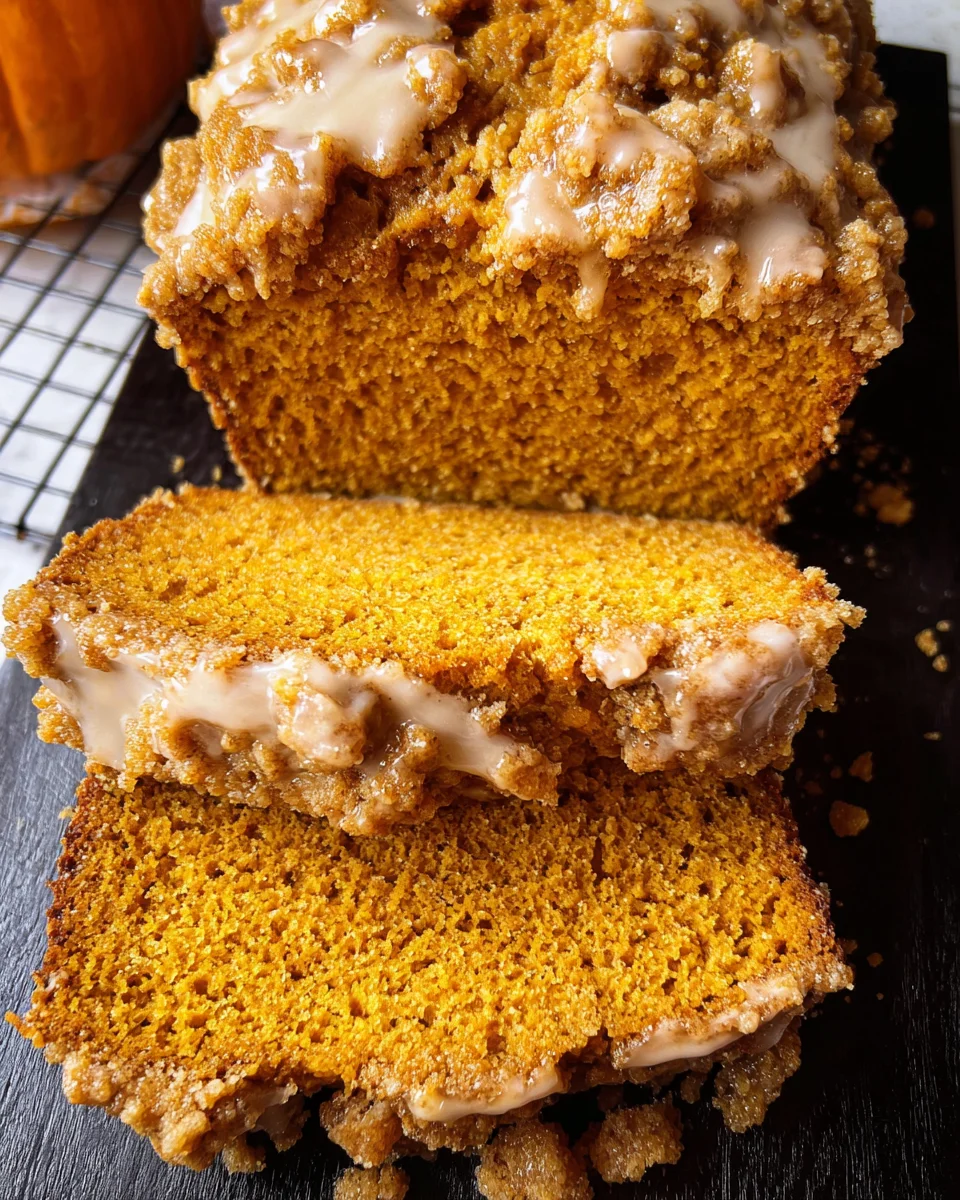 Pumpkin Streusel Bread 32 Pumpkin