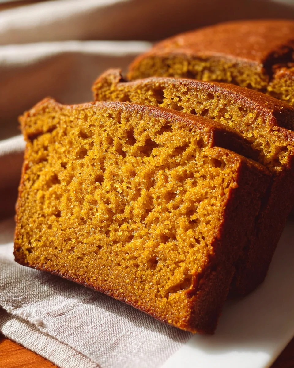 Rich and Buttery Pumpkin Bread