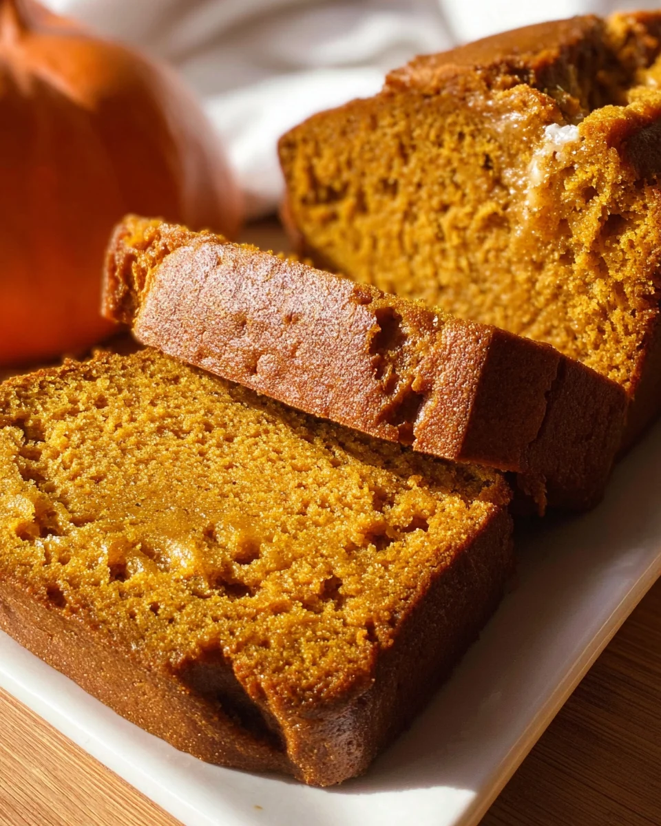 Rich and Buttery Pumpkin Bread 25 Rich