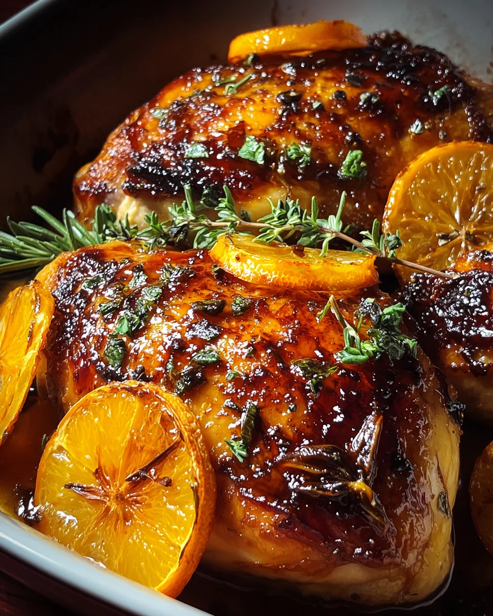 Roasted Orange Chicken