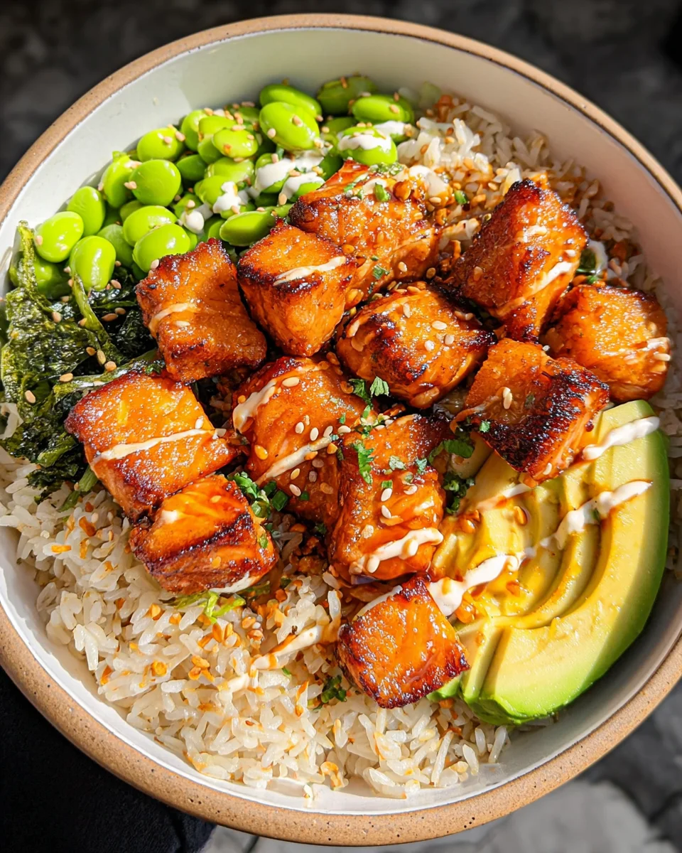 Salmon Teriyaki Bowl 25 Salmon