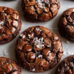 Salted Brownie Cookies