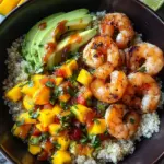 Shrimp and Avocado Bowls with Mango Salsa & Lime-Chili Sauce 21 Shrimp and Avocado Bowls with Mango Salsa & Lime-Chili Sauce