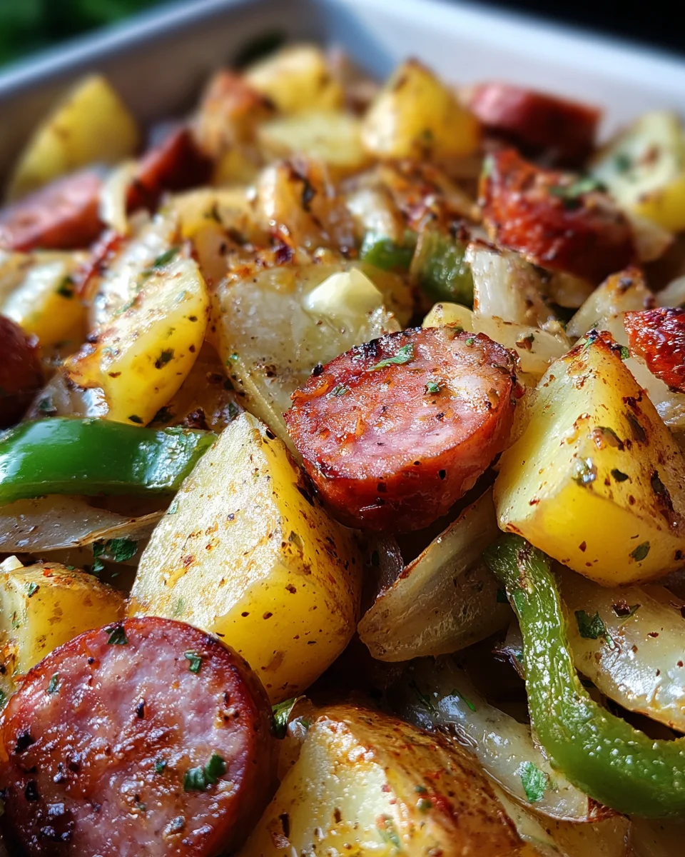 Smoked Sausage and Potato Bake 22 Smoked