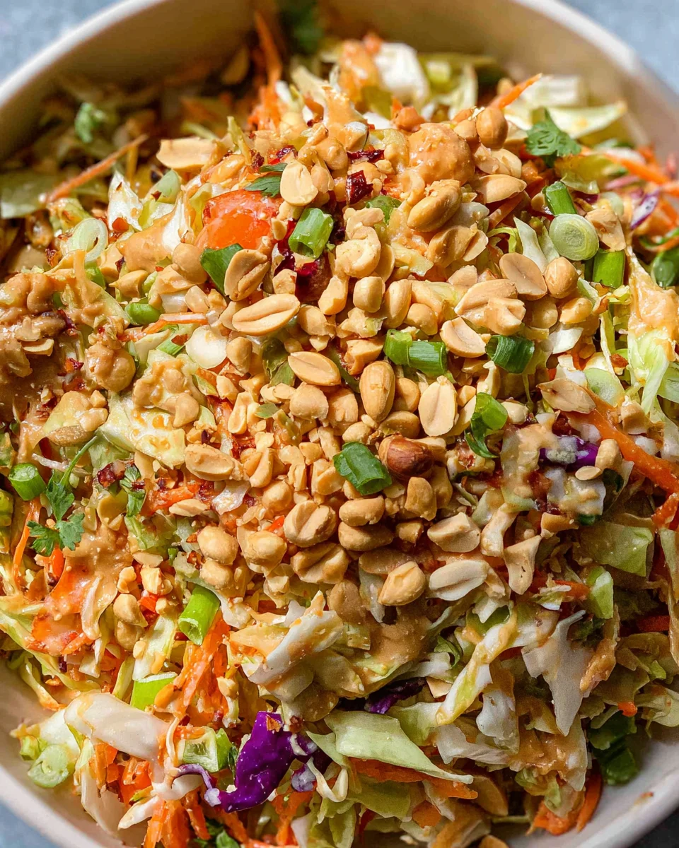 Thai Peanut Salad 24 Thai