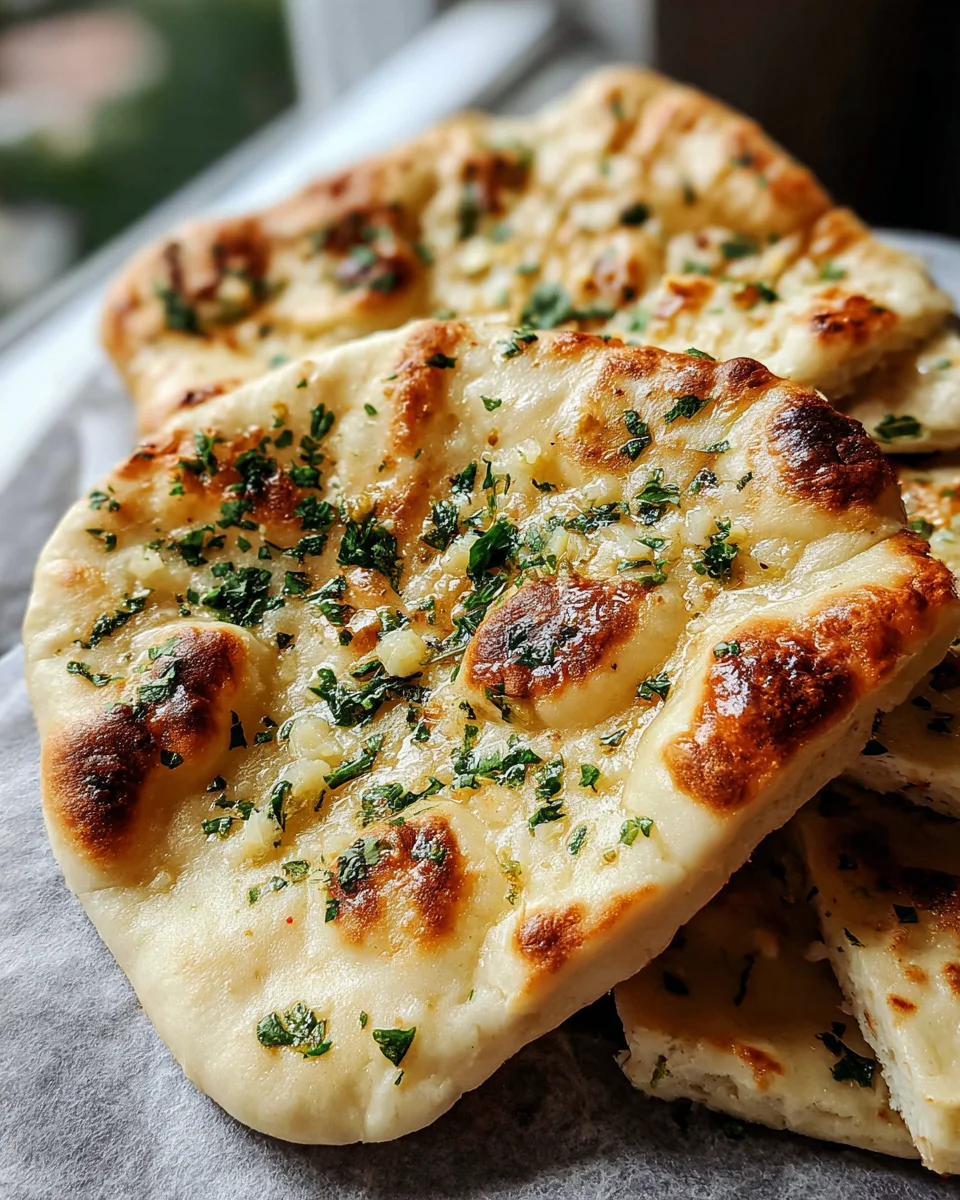The Best Easy Garlic Naan Bread
