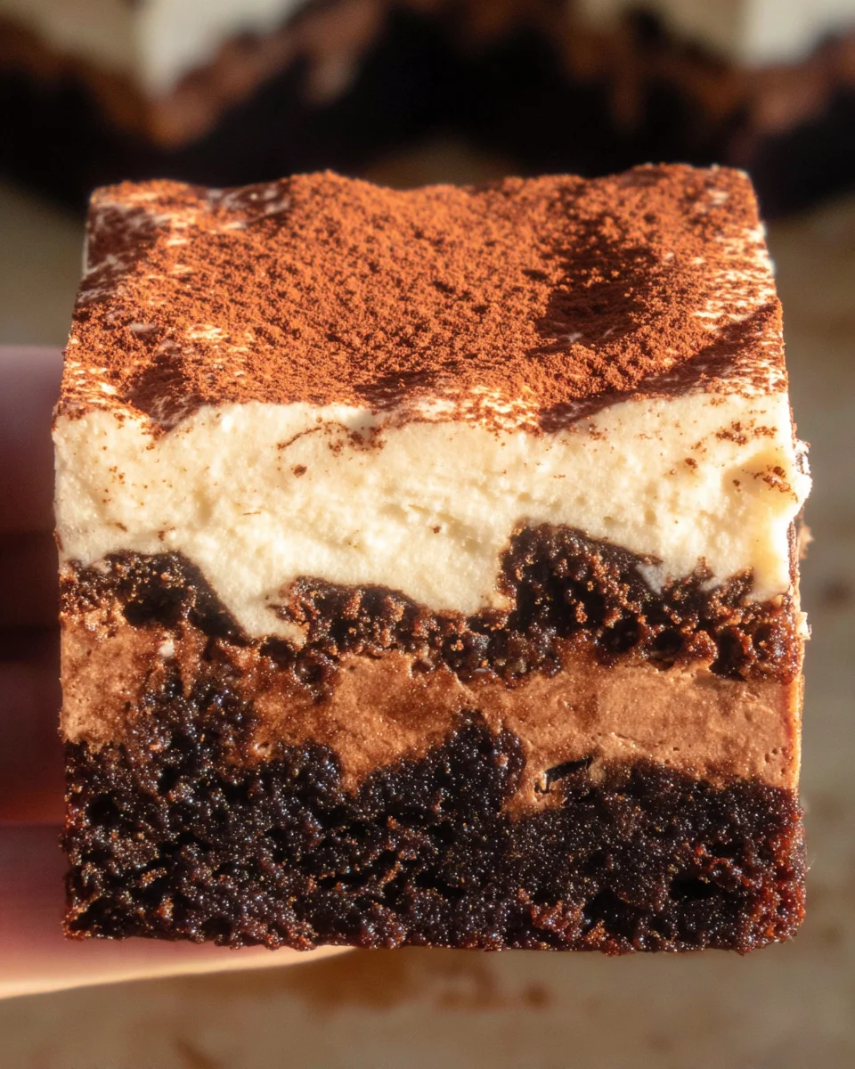 Tiramisu Brownies 30 Tiramisu
