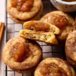 Apple Butter Snickerdoodle Cookies