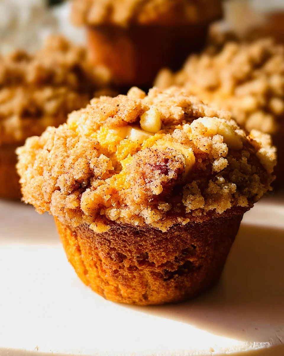 Apple Pumpkin Streusel Muffins Small Batch 19 Apple