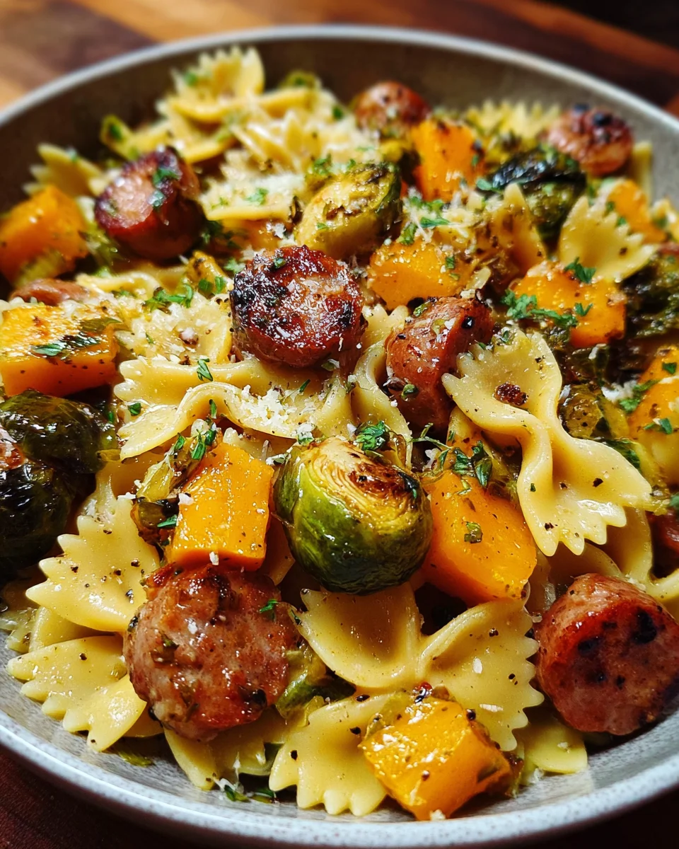 Autumn Sausage Pasta Squash 24 Autumn