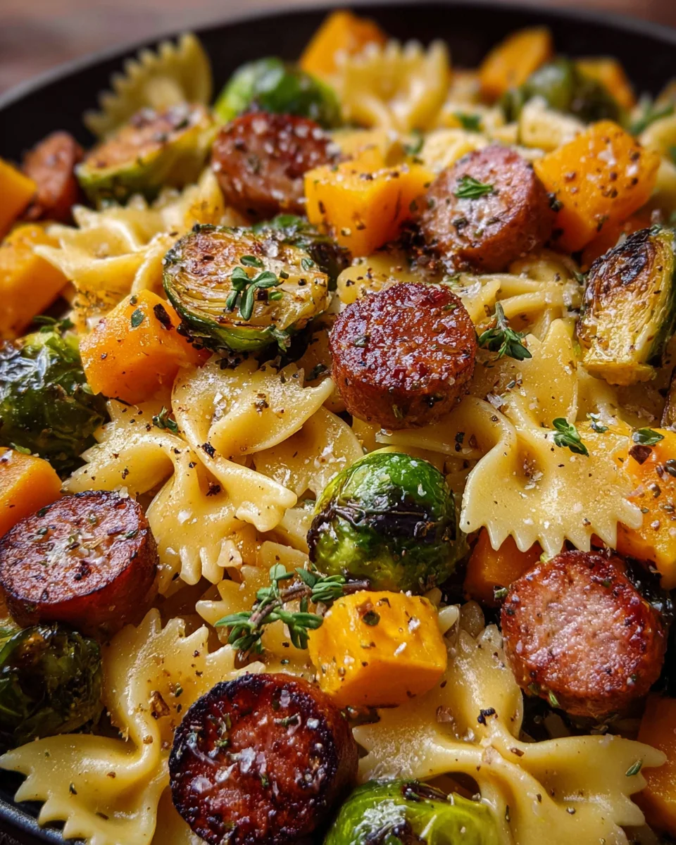 Autumn Sausage Pasta Squash 25 Autumn