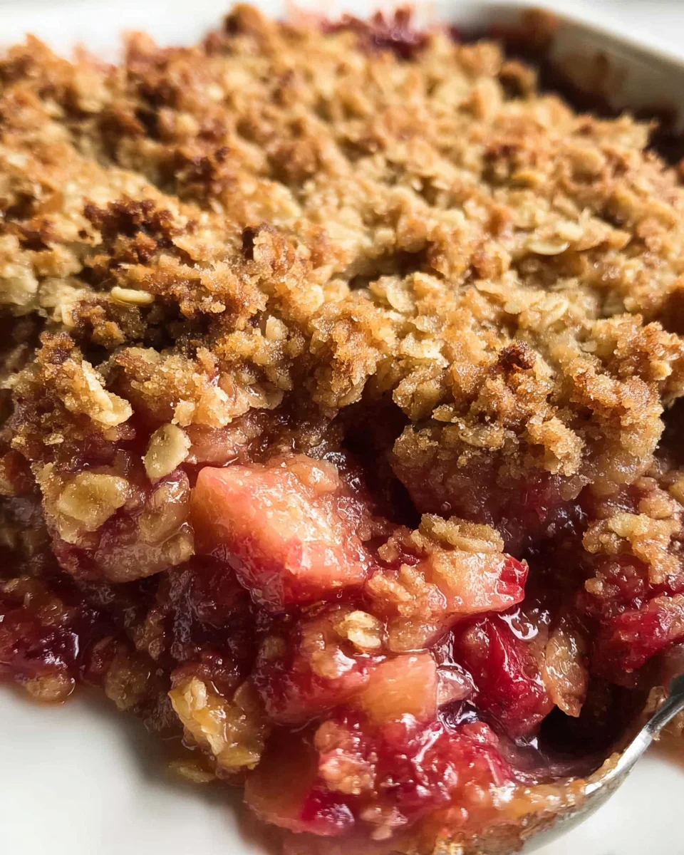 Best Rhubarb Crisp