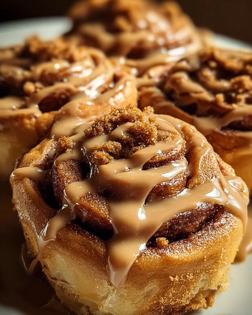 Biscoff Cookie Butter Cinnamon Rolls Recipe
