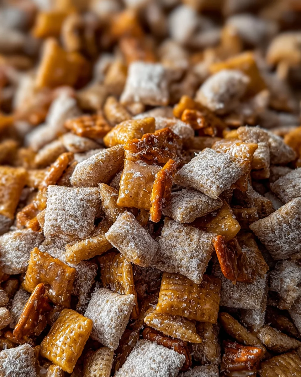 Caramel Apple Puppy Chow Recipe
