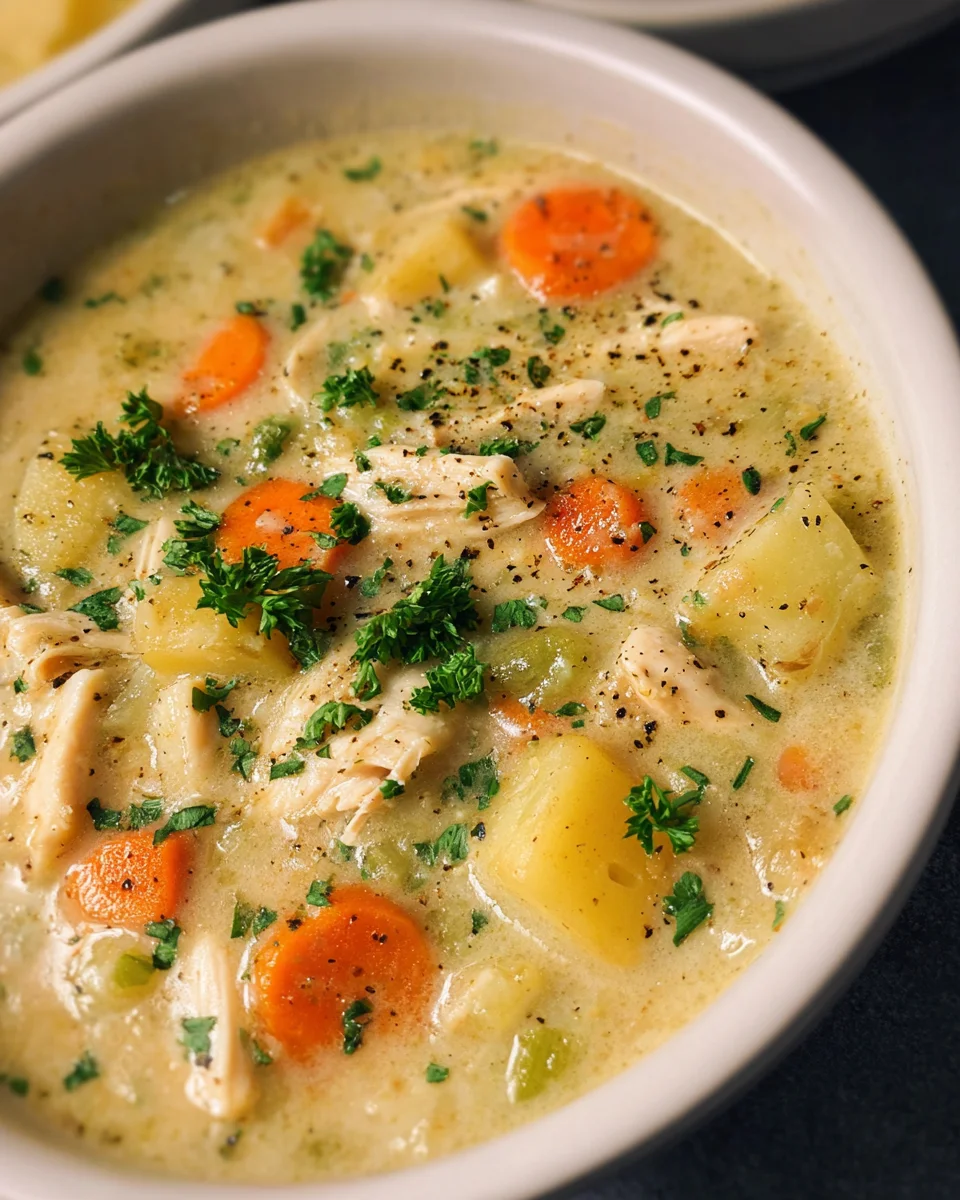 Chicken Pot Pie Soup
