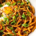 Chili Garlic Udon Noodles