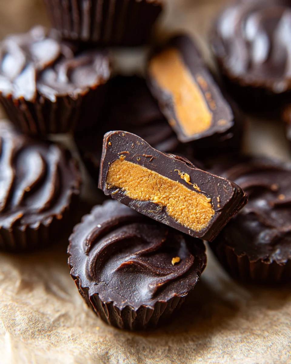 Chocolate Pumpkin Butter Cups